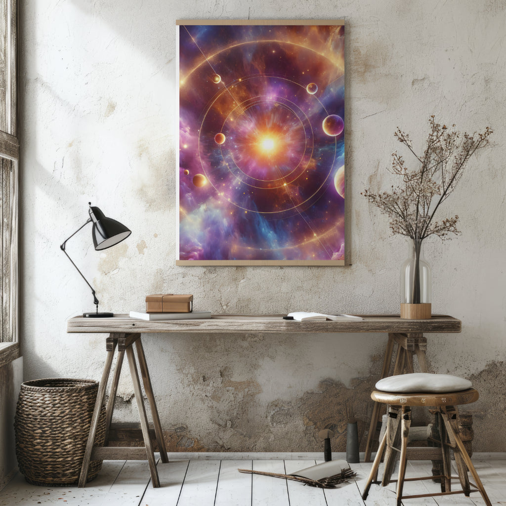 cosmic scene poster