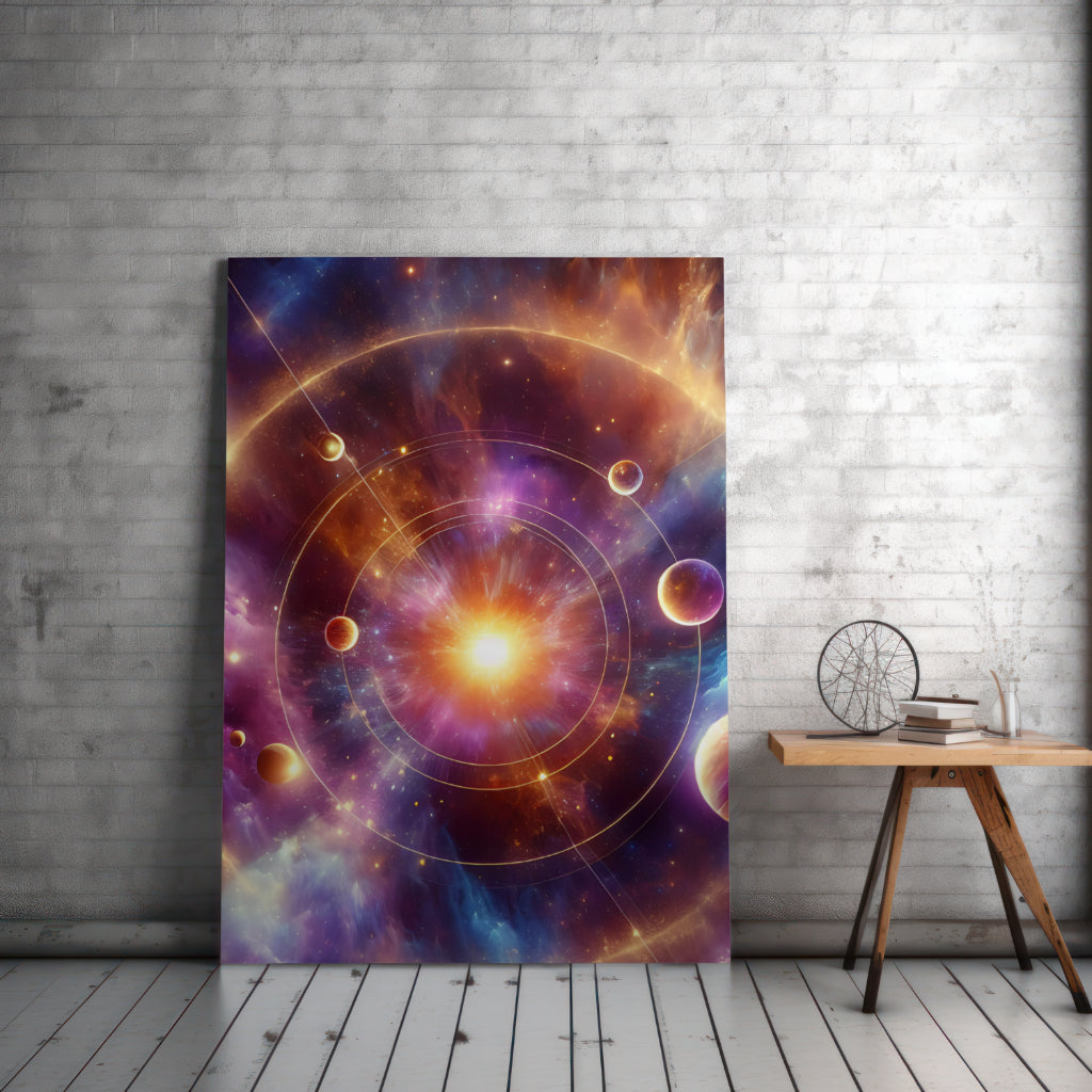 cosmic scene poster